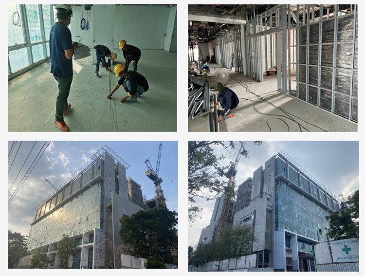 งานผนังเบาและ Curtain Wall